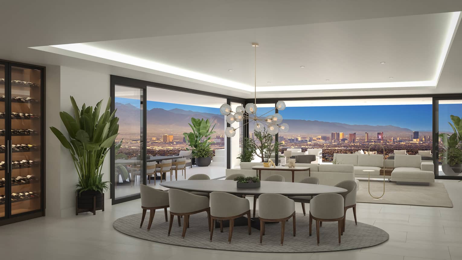 Rendering of Penthouse A great room