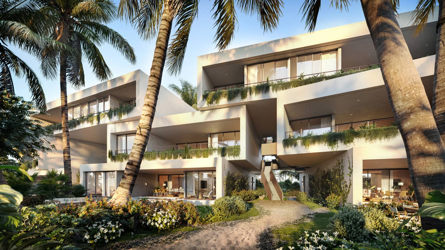 Rendering of North Residential Building