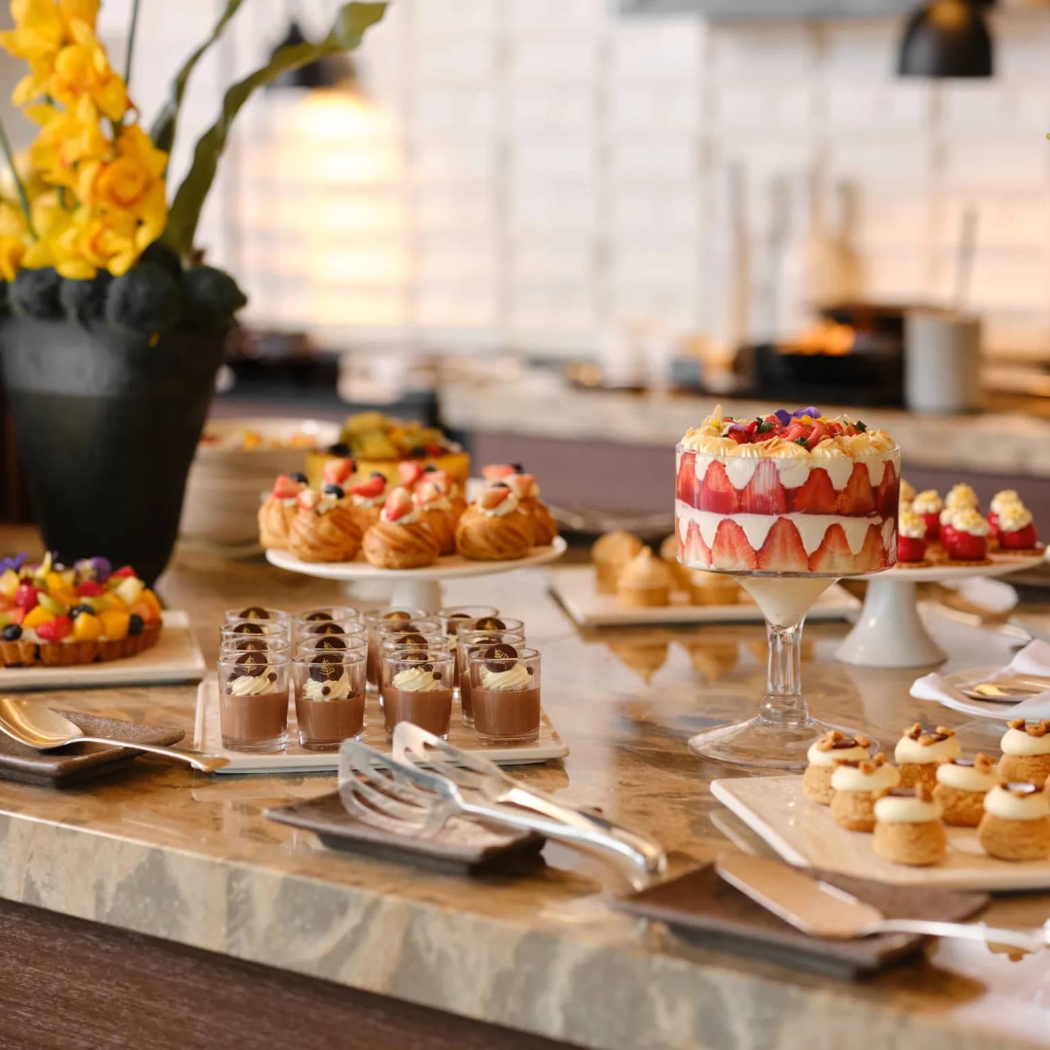 Dessert buffet