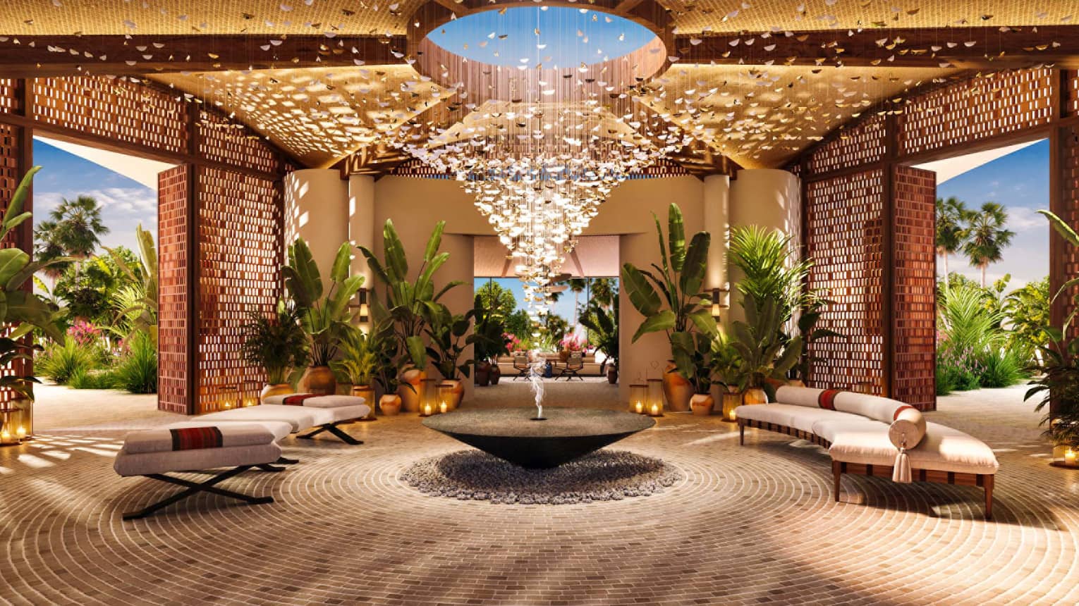 The Beach Tree Bar on a sunny day