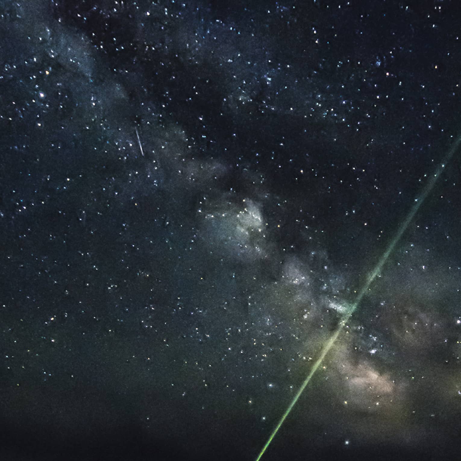 guests stargazing together