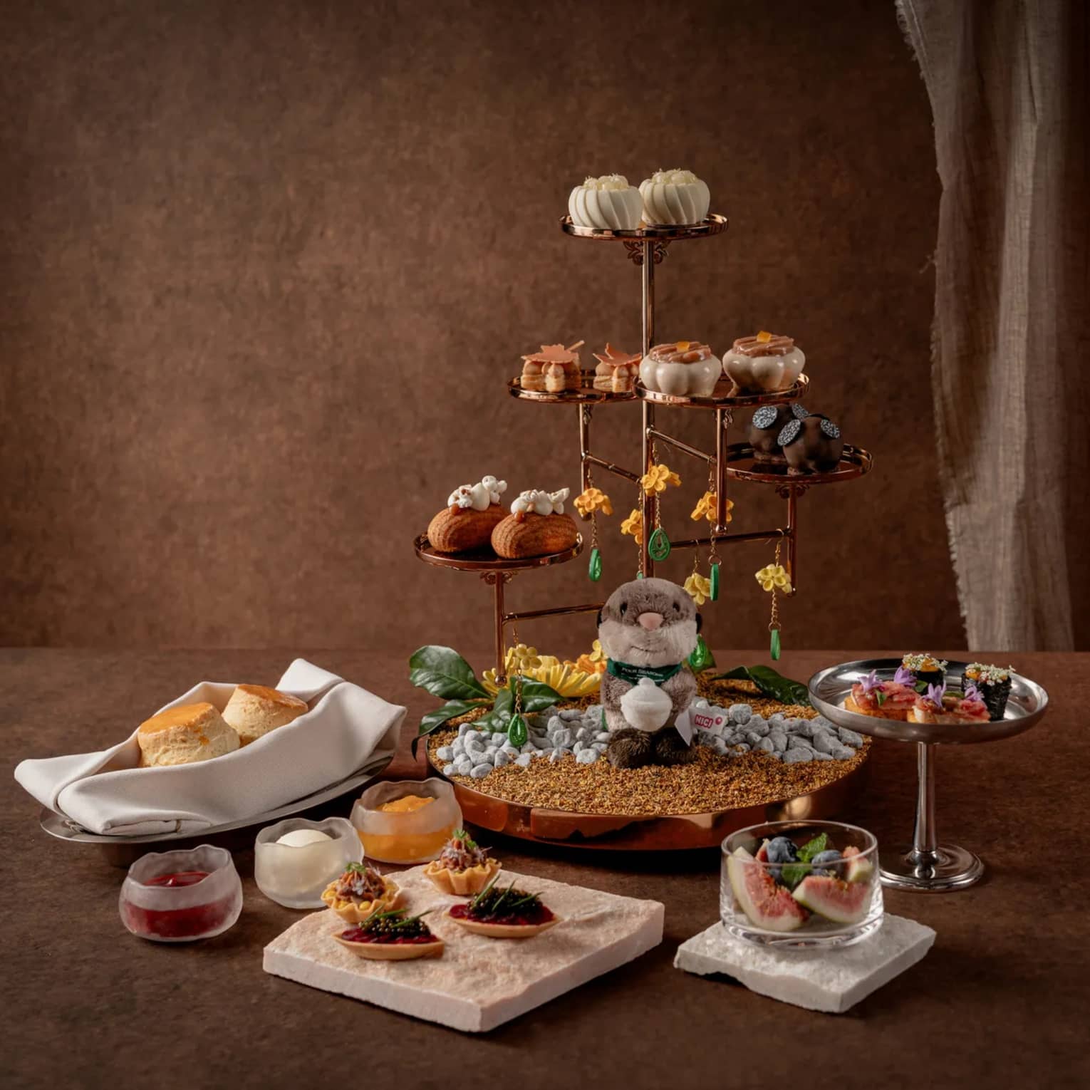 Seasonal pastries for tea time