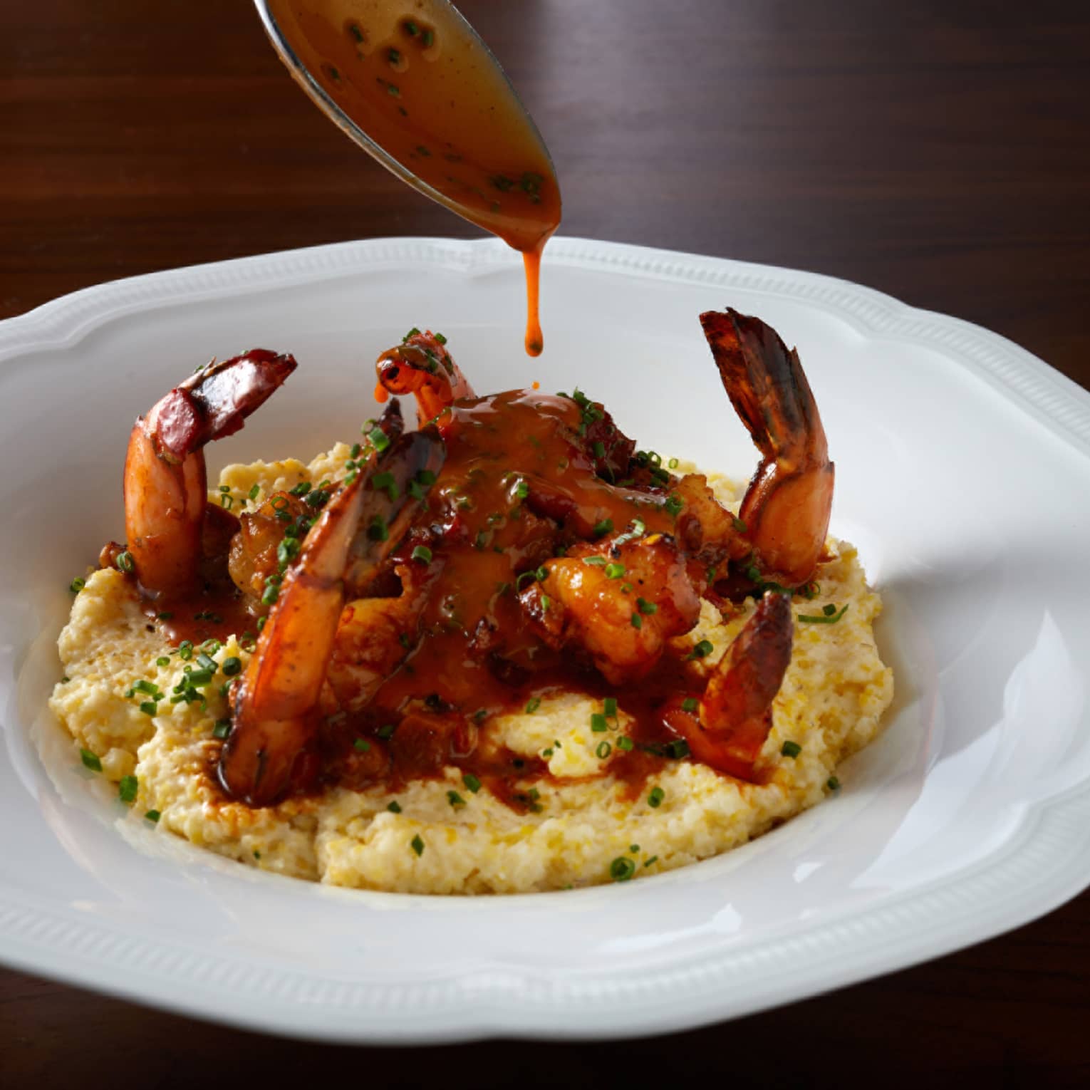 Bowl of shrimp and grits