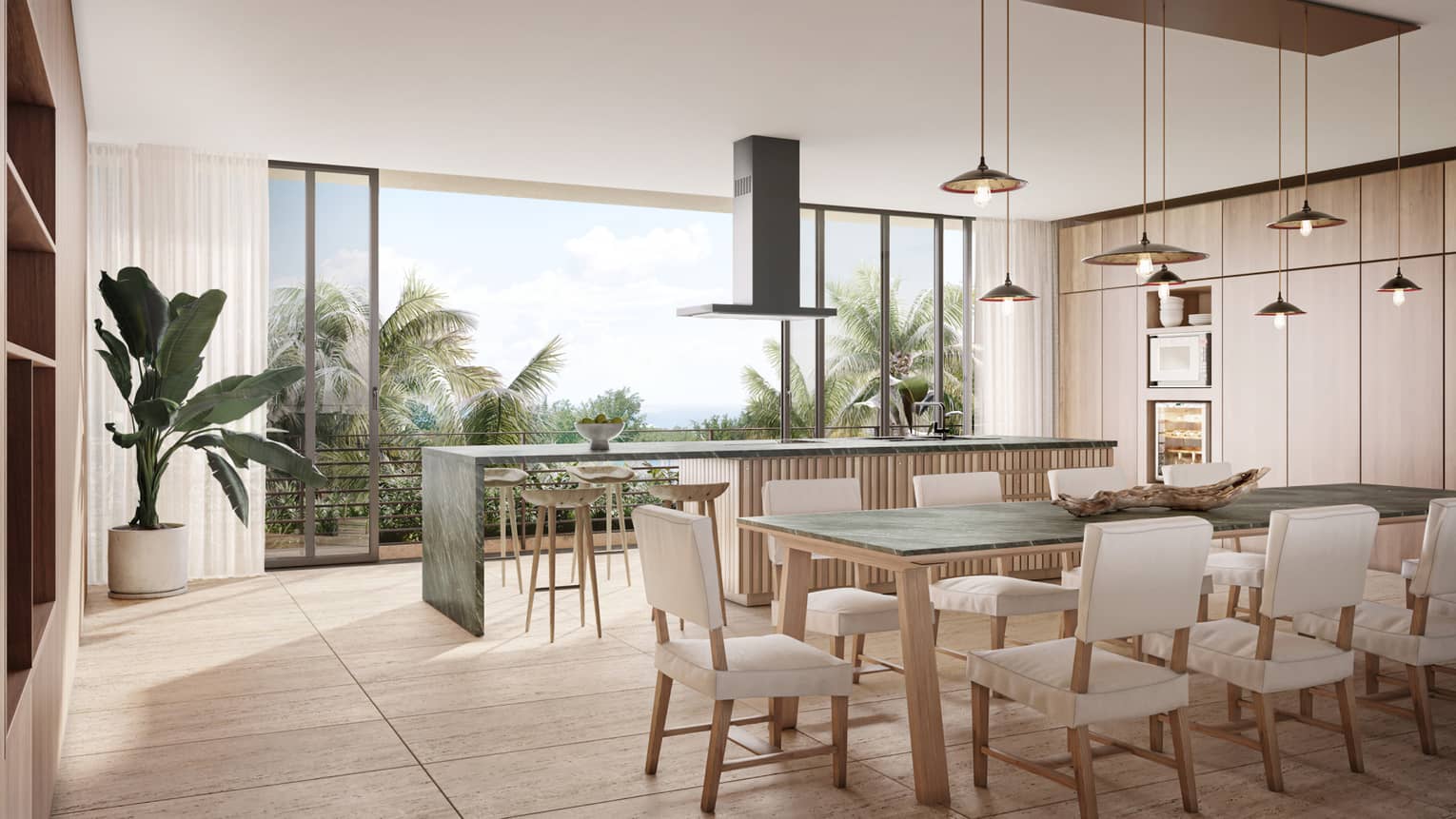 Rendering of kitchen