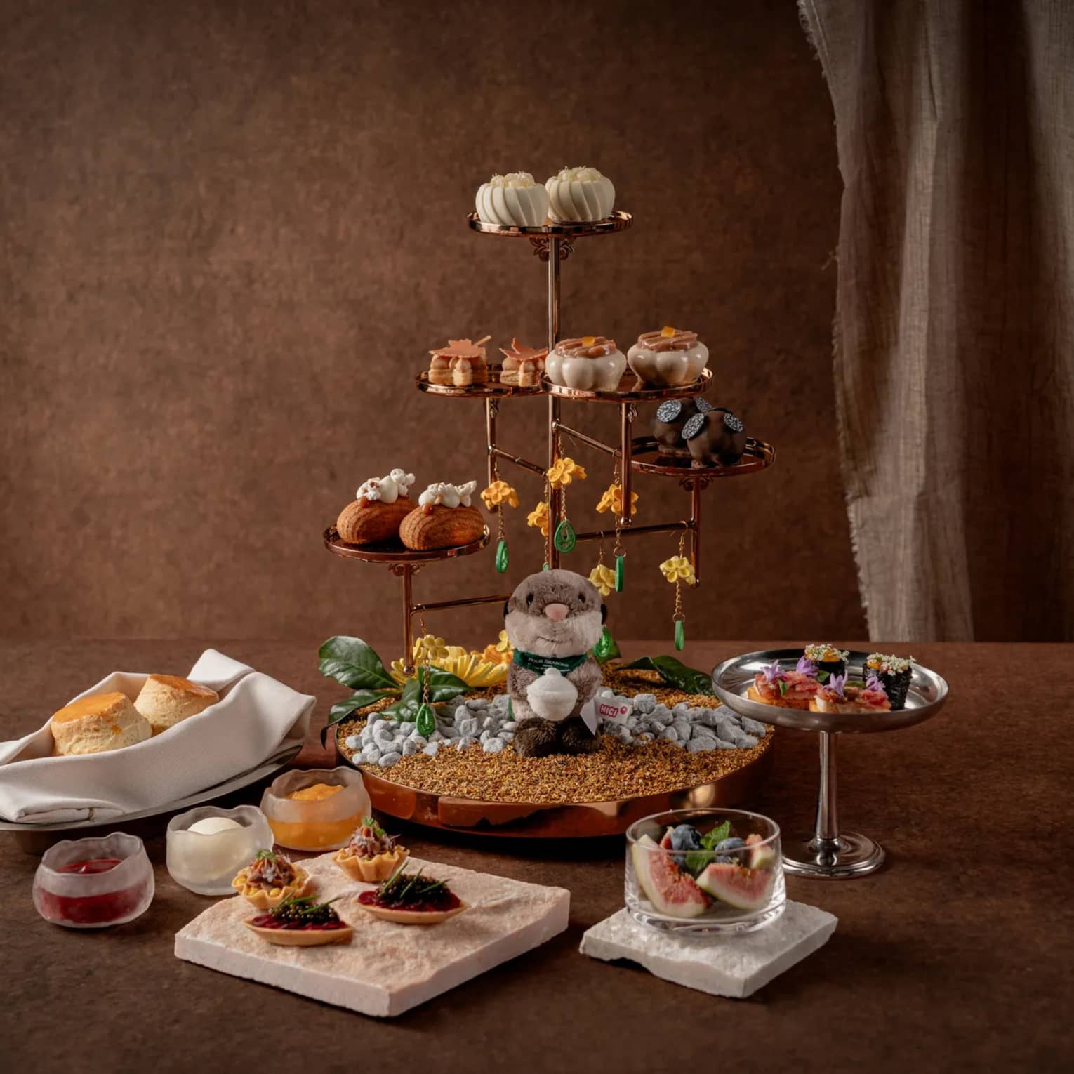 Seasonal pastries for tea time