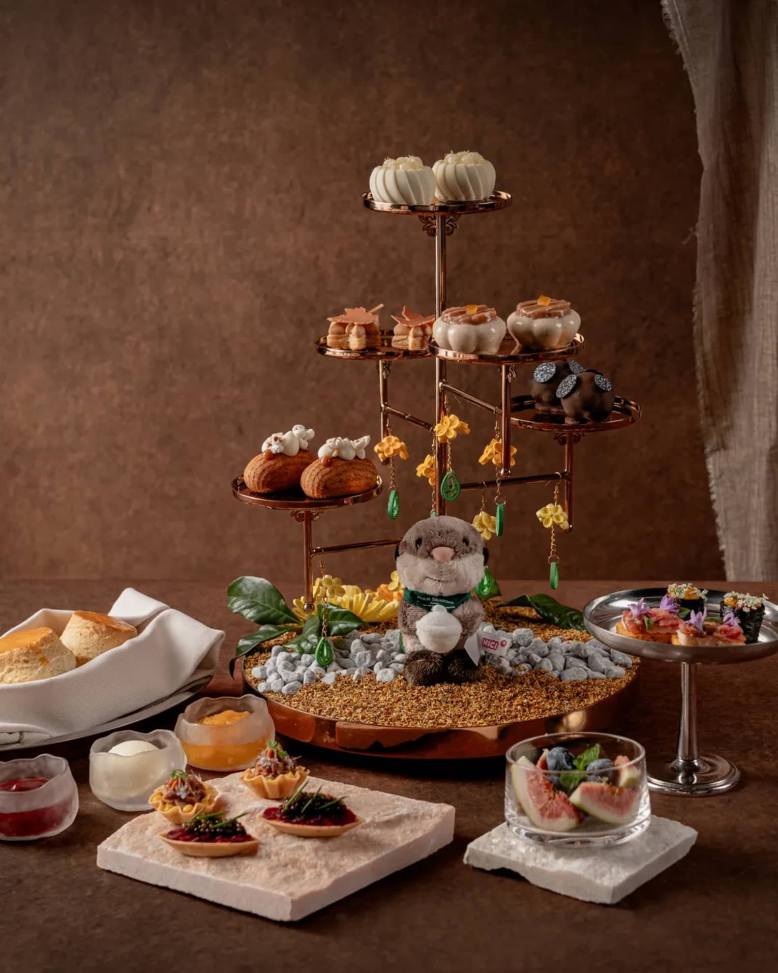 Seasonal pastries for tea time