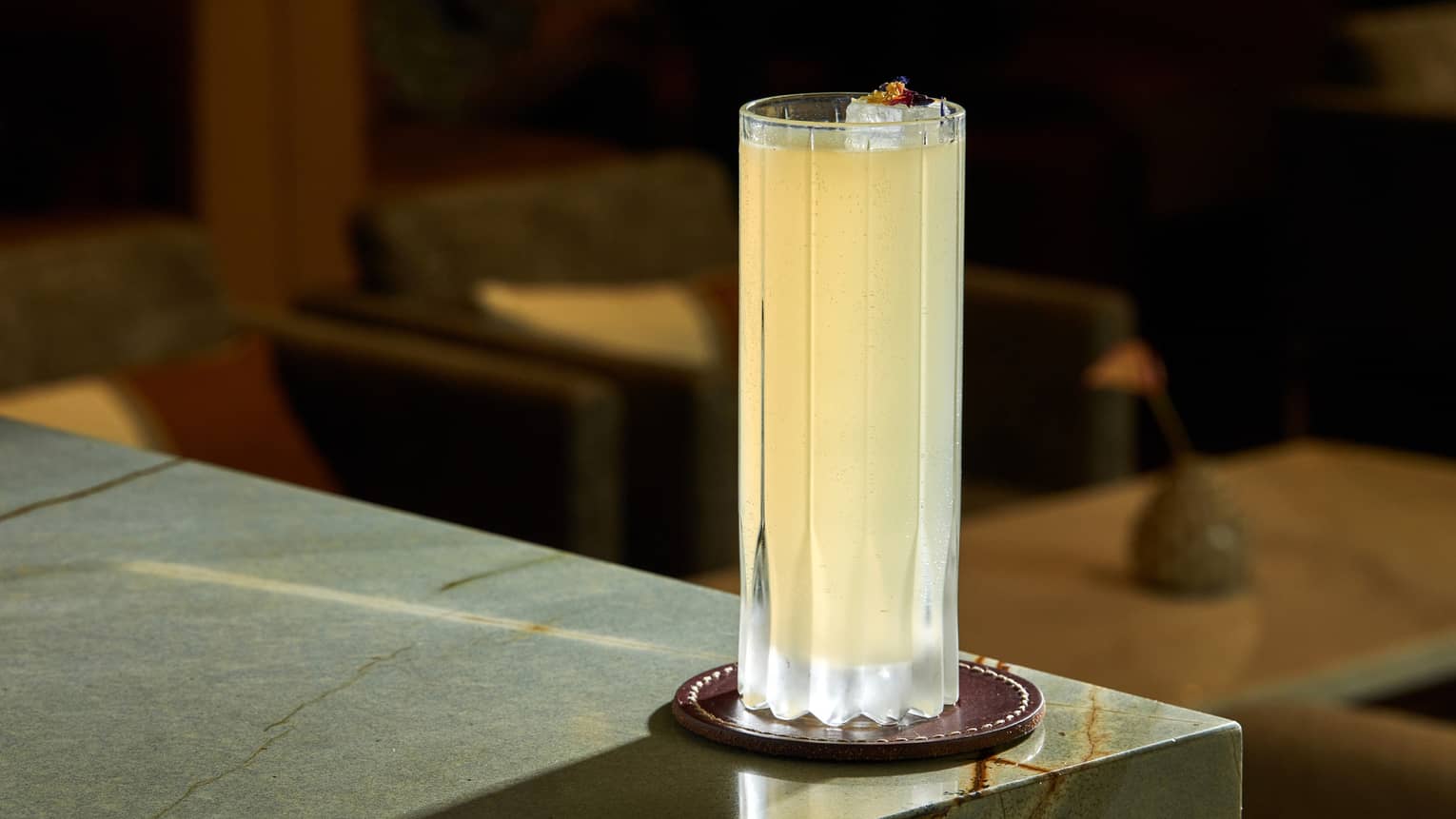 Moscow mule in a highball glass