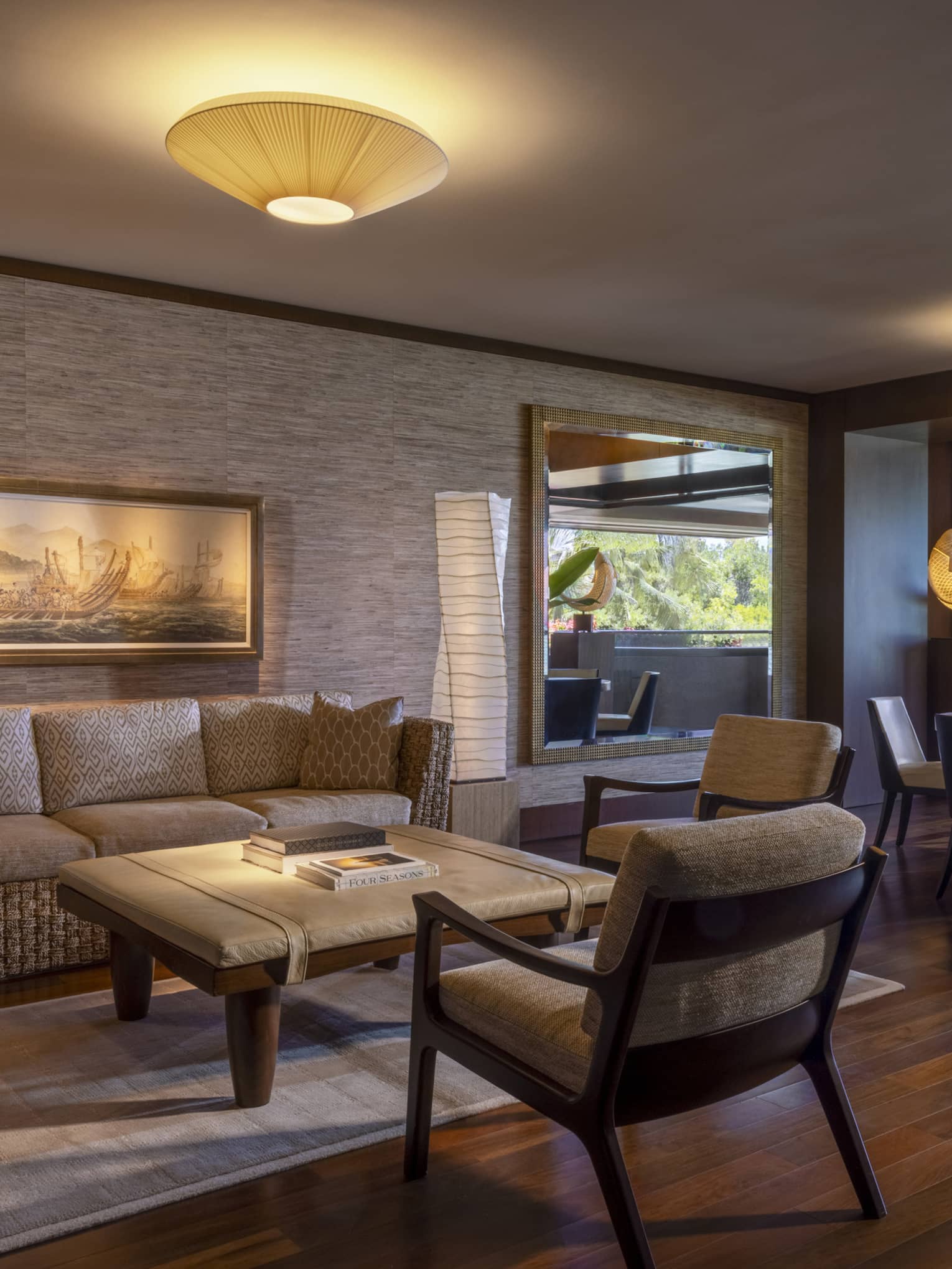 Oceanfront penthouse suite at Four Seasons Resort Lanai