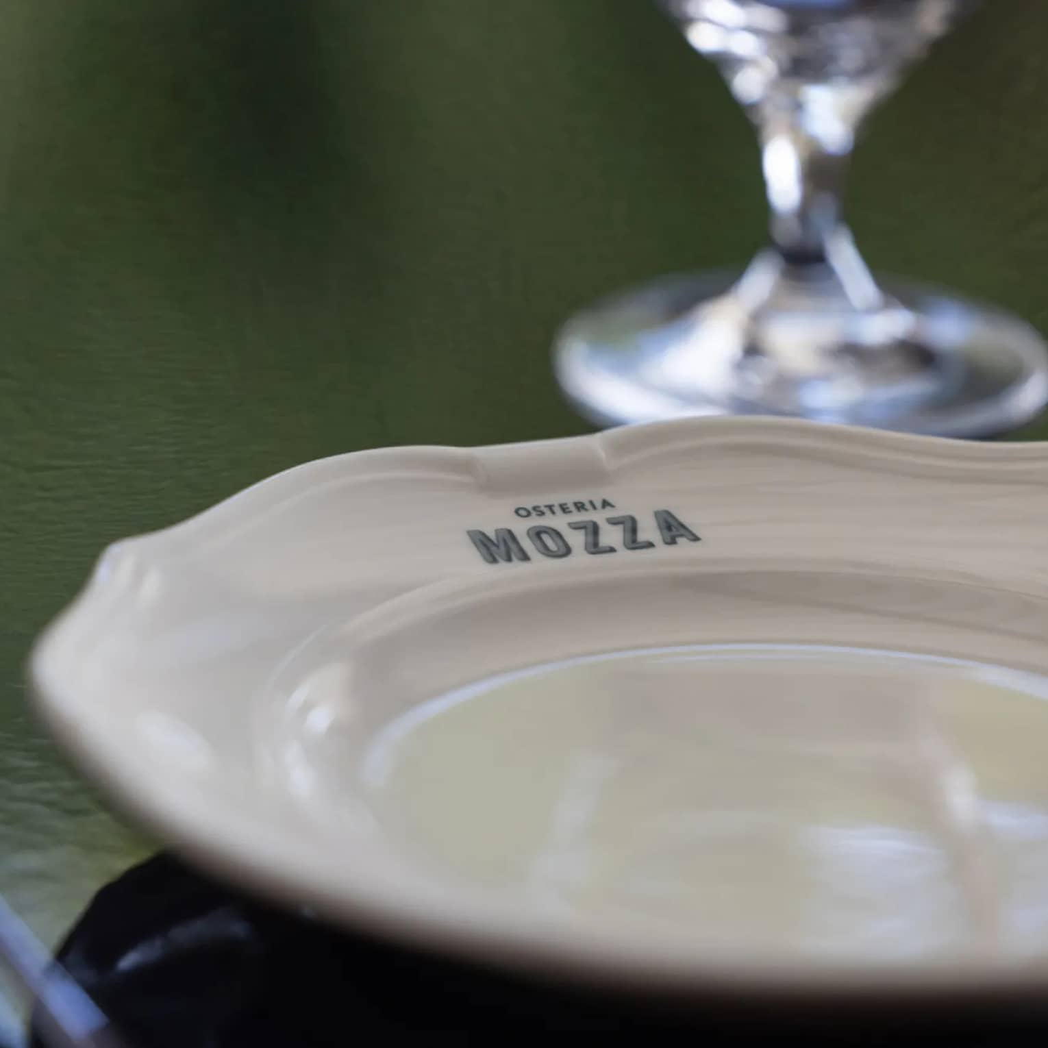 Branded restaurant plate