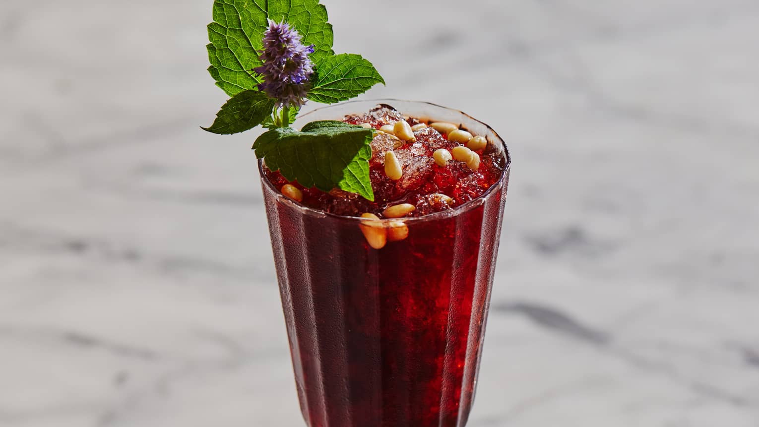The Orchid Room signature cocktail