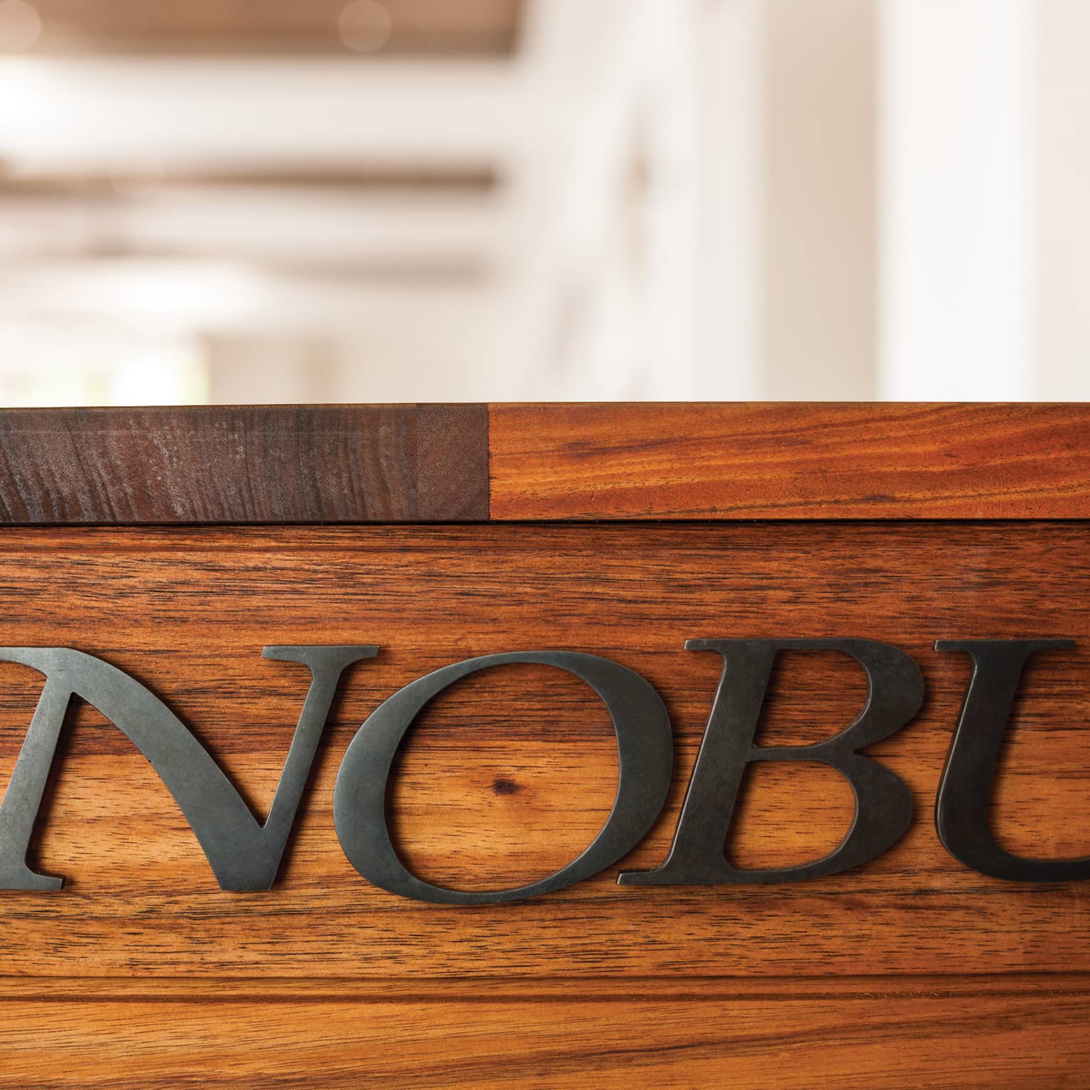 Nobu signage