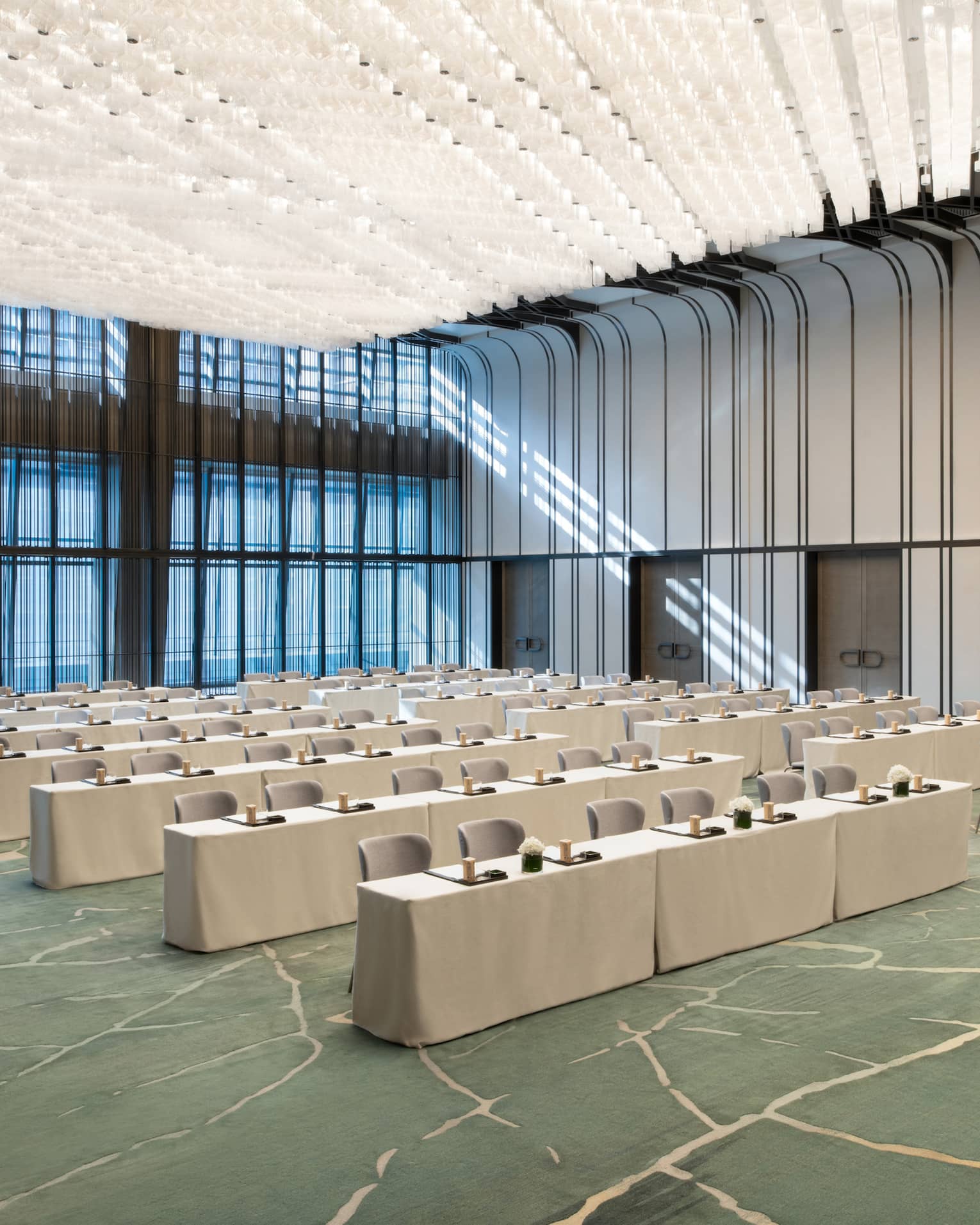 Grand ballroom with classroom seating