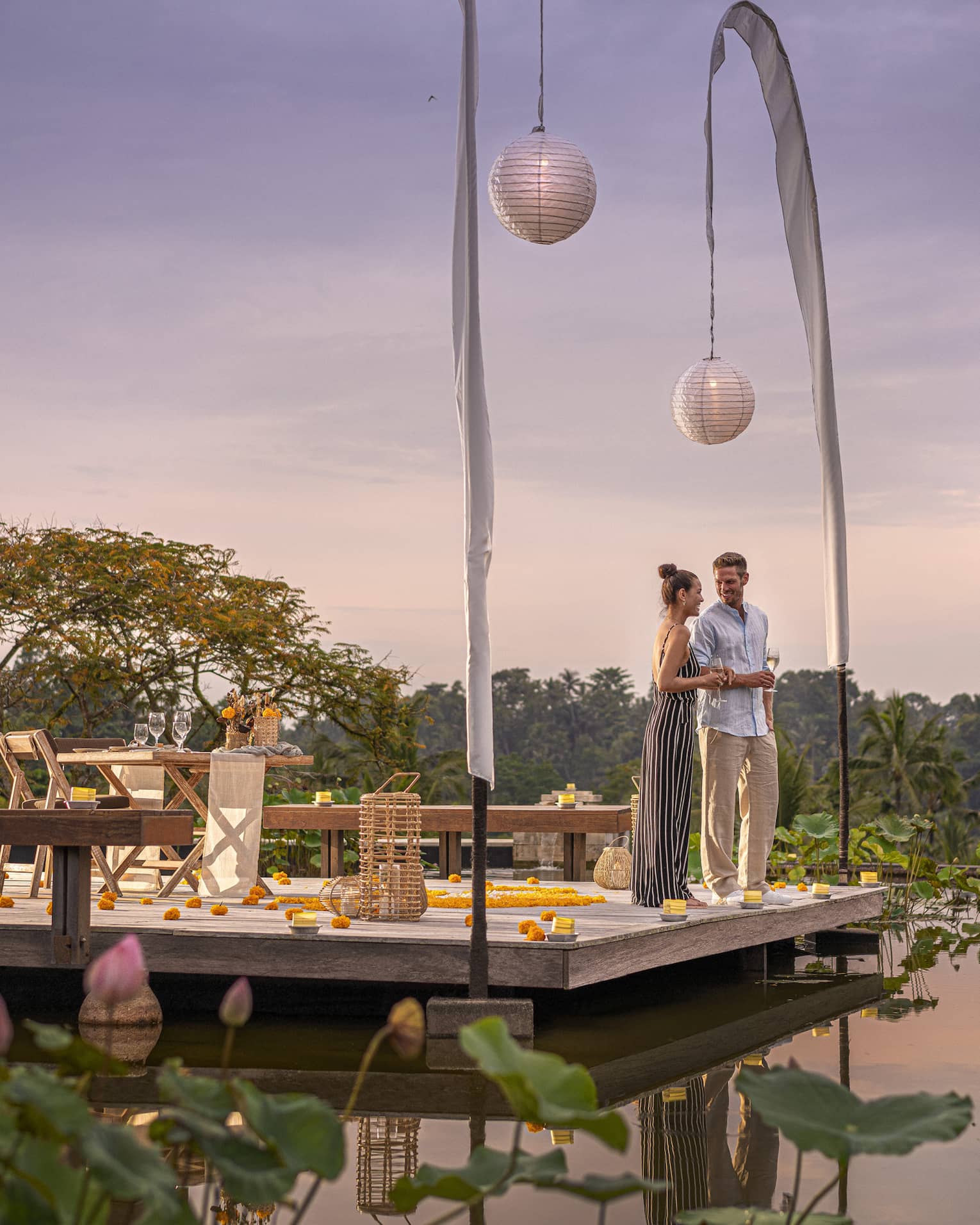 Lotus Pond private dinner