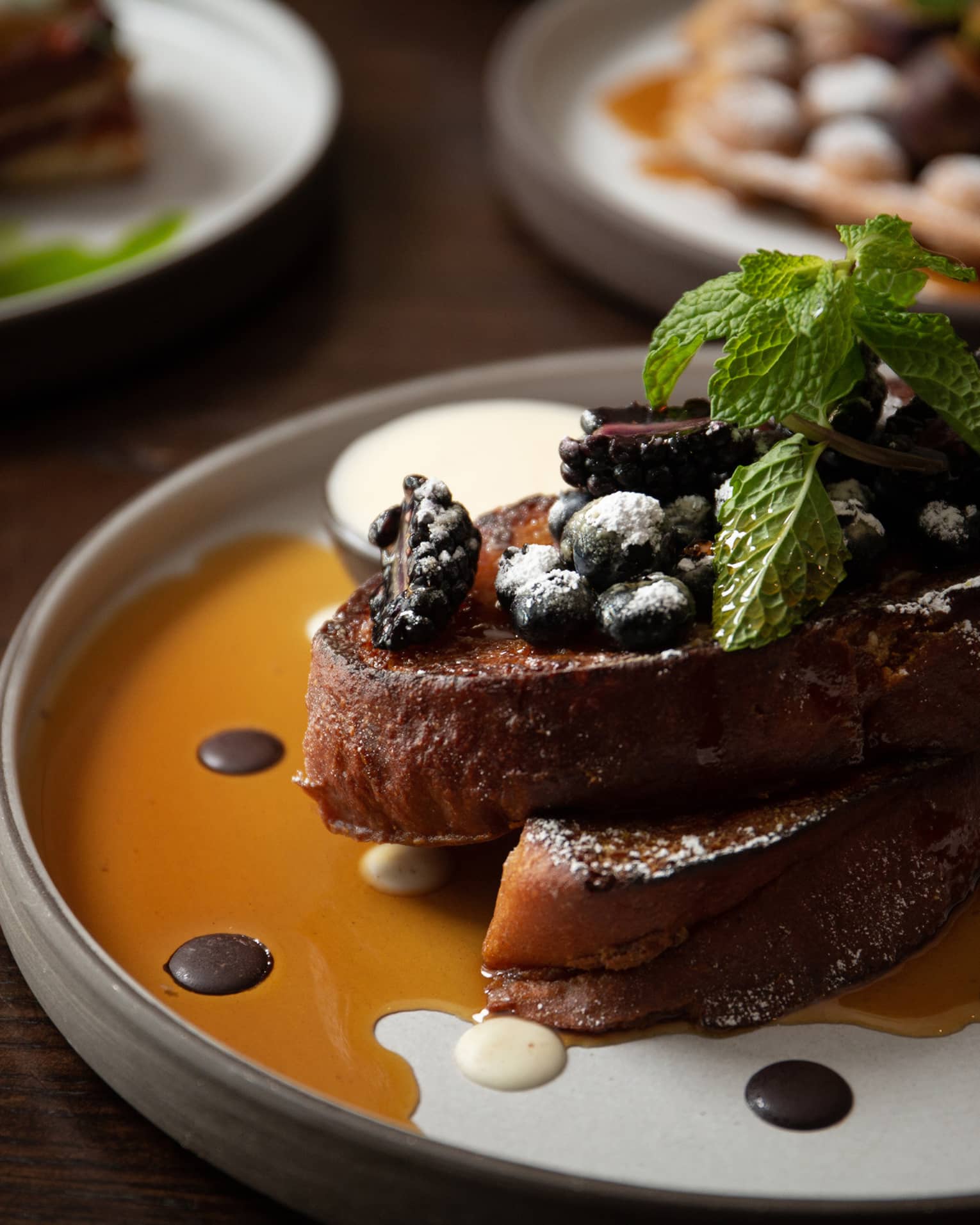 Pumpkin french toast.