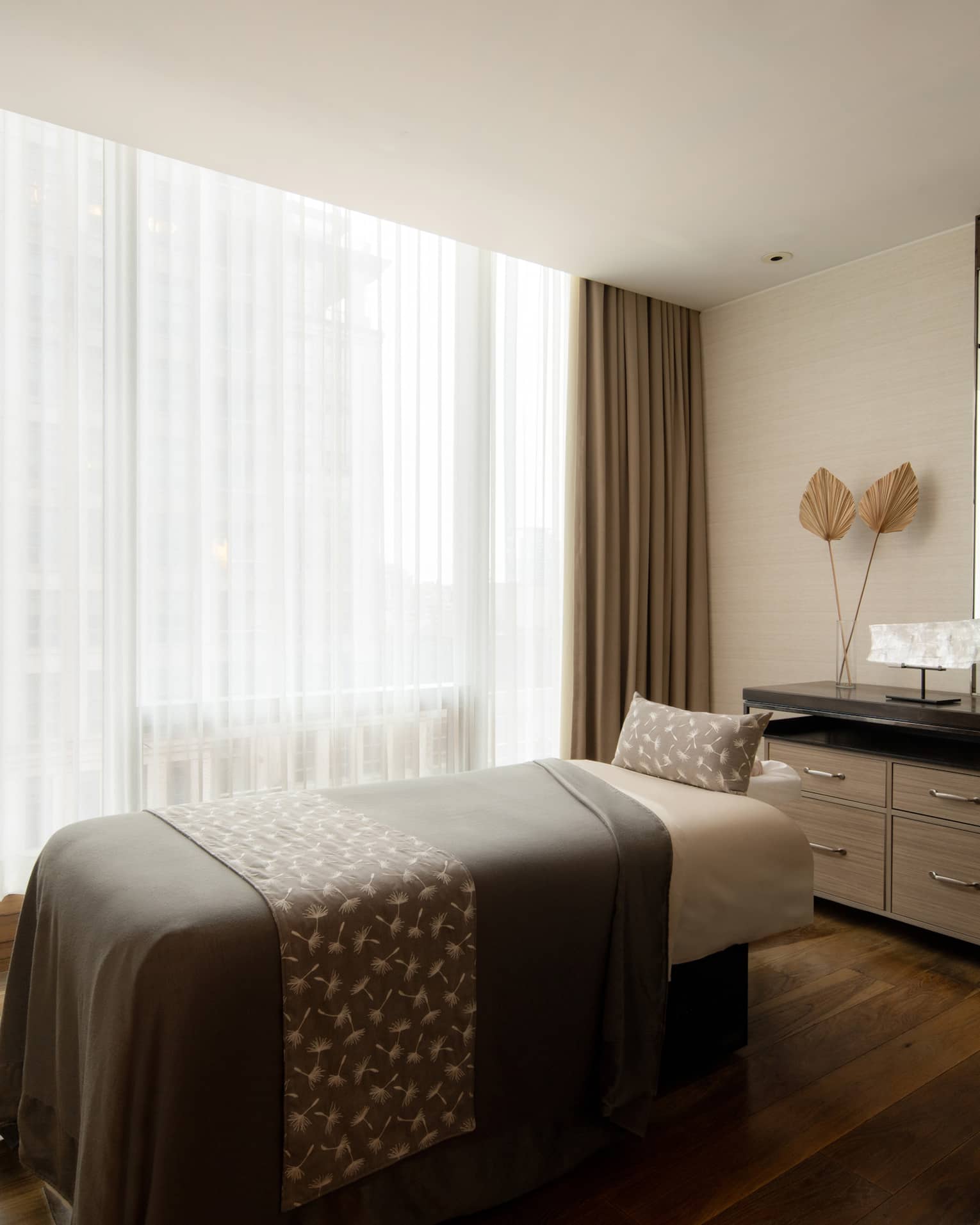 Spa treatment room