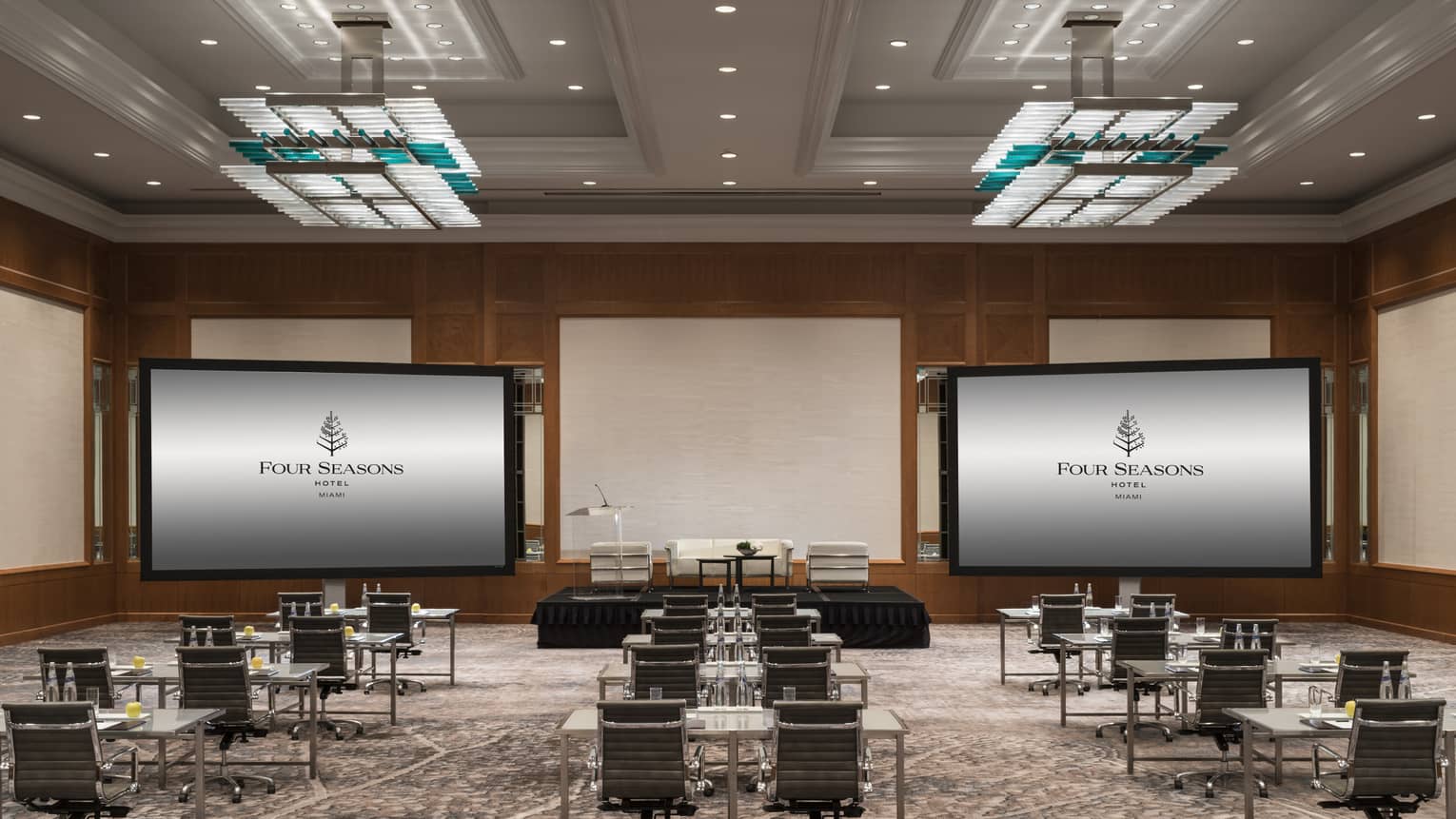 A view of the Grand Ballroom