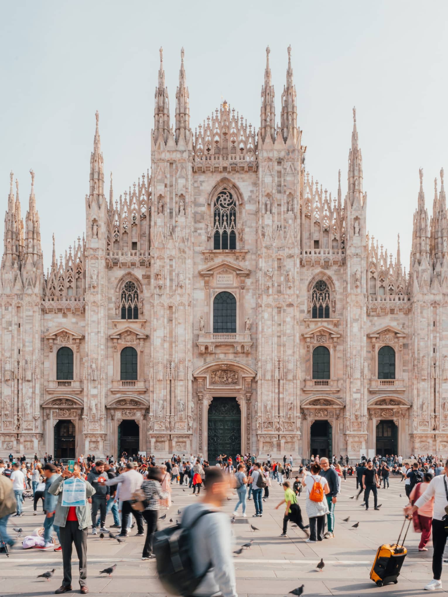 Piazza del Duomo, the main piazza in city centre of Milan