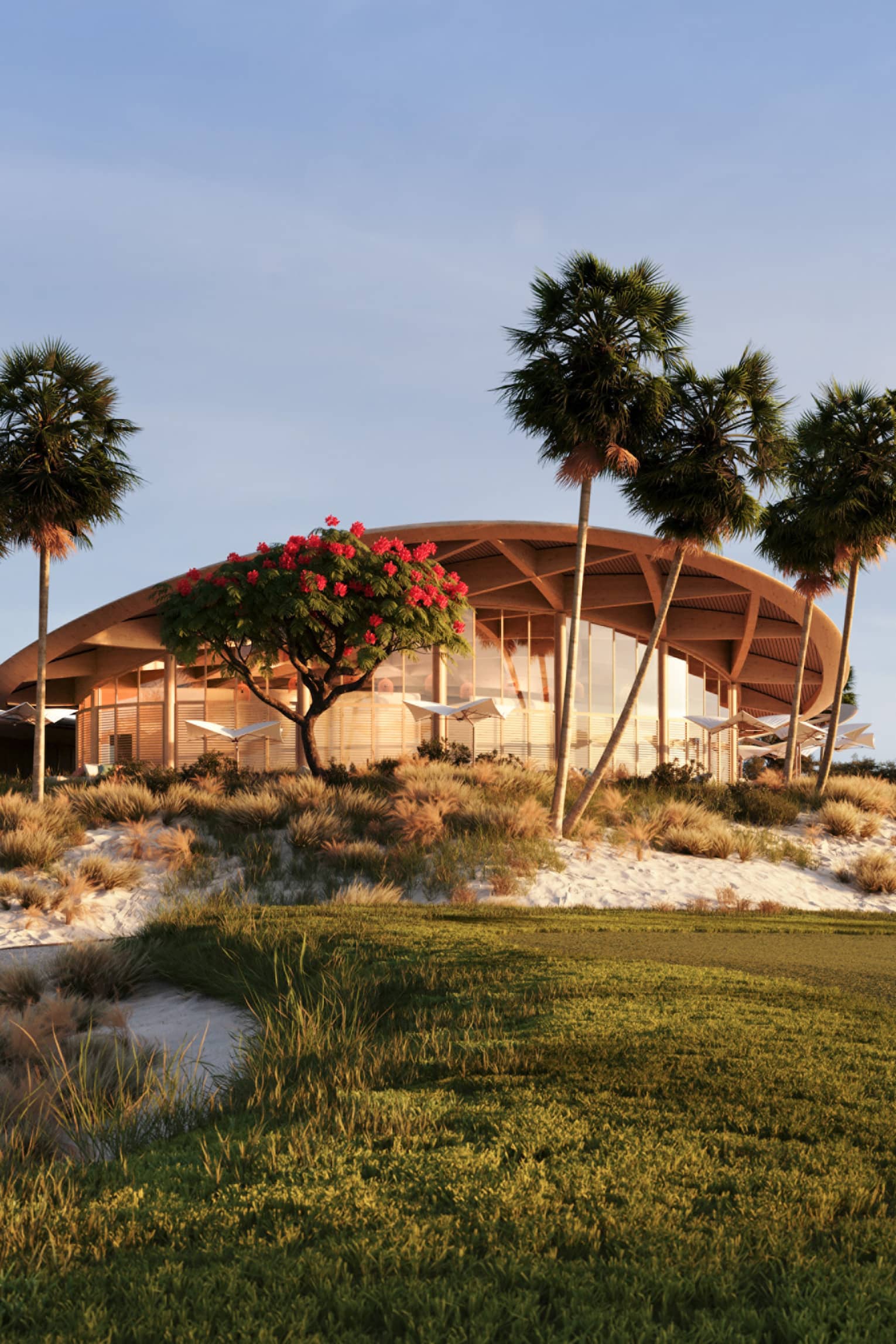 View of Clubhouse Golf Course