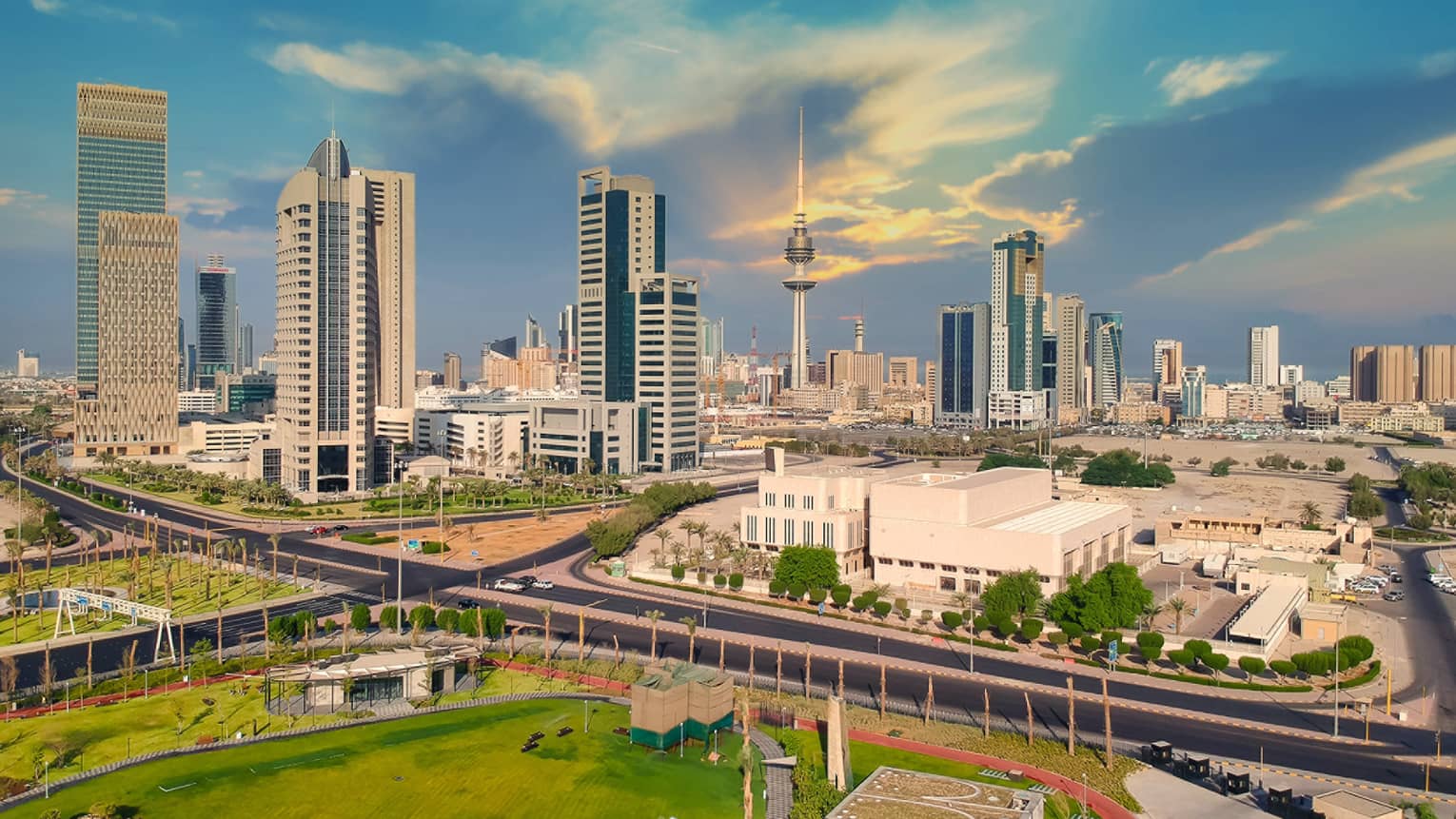 Kuwait cityscape