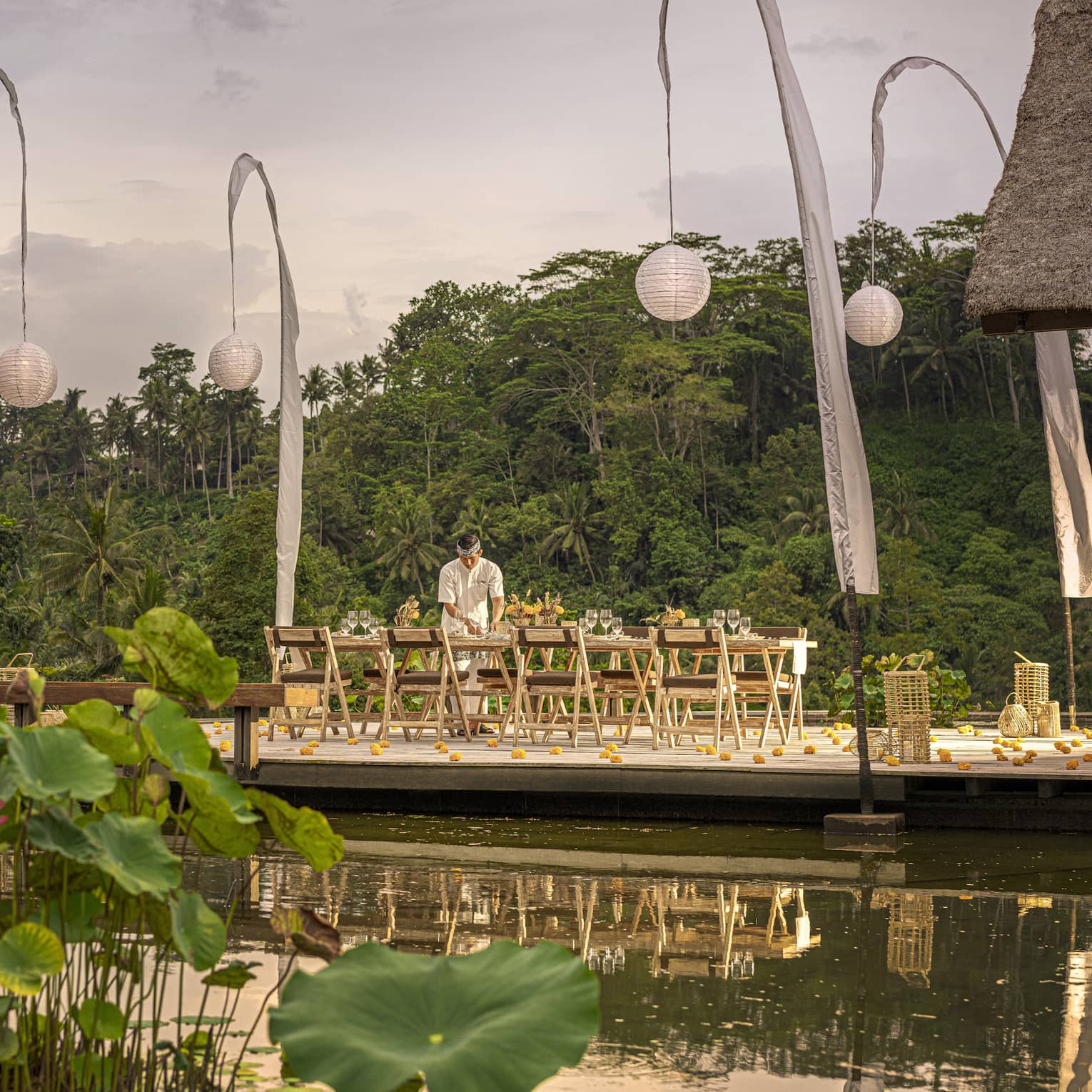 Lotus Pond group dinner