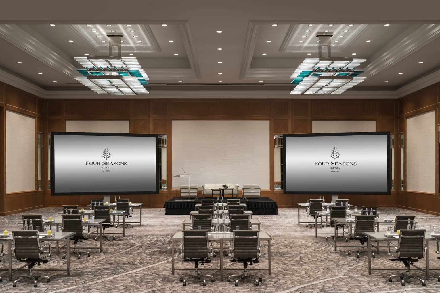 A view of the Grand Ballroom