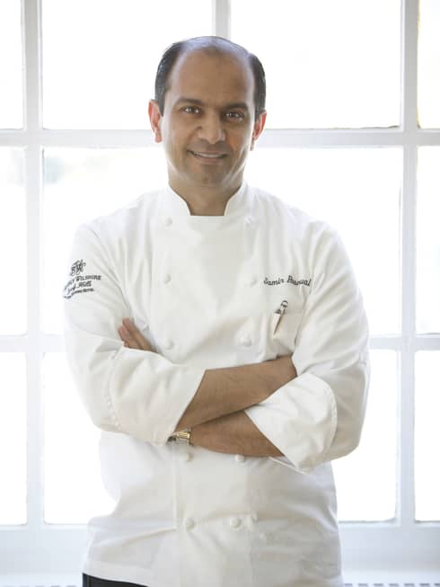 Portrait photo of Executive Chef Samir Roonwal