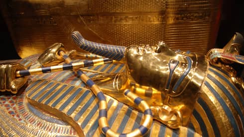 Ancient Egyptian sarcophagus 