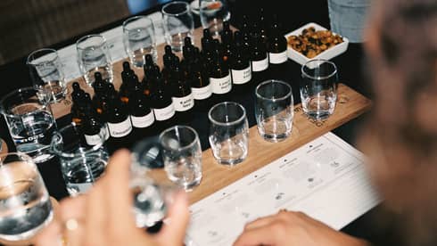 Wine tasting