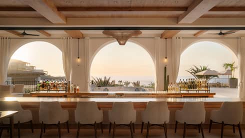 Ocean-view La Carsona Bar at Four Seasons Resort and Residences Cabo San Lucas at Cabo Del Sol