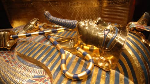 Ancient Egyptian sarcophagus 