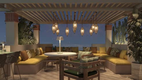 Rendering of Zest restaurant