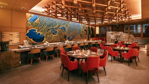 Interior of Kigo Restaurant