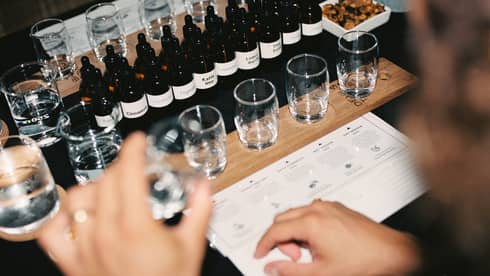 Wine tasting