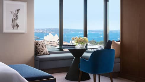 View of the Sydney Opera House from a Four Seasons Full Harbour Room