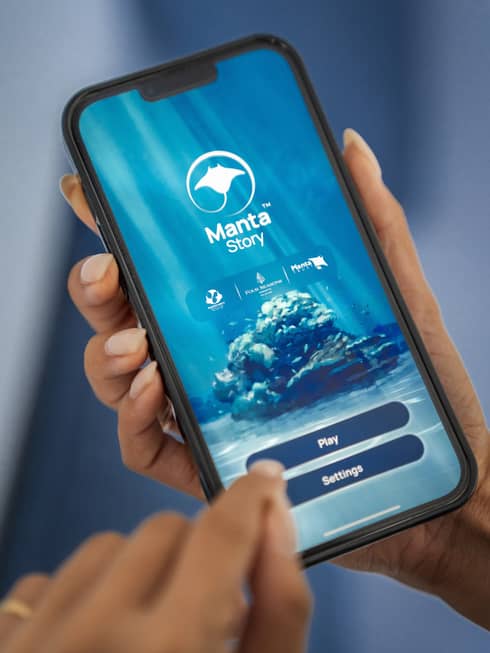 Manta story app