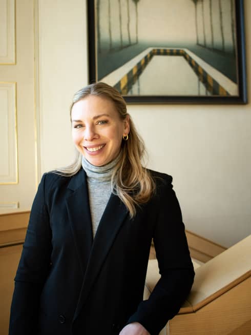 Art curator Jennie Buehiur