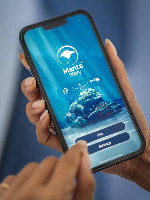 Manta story app