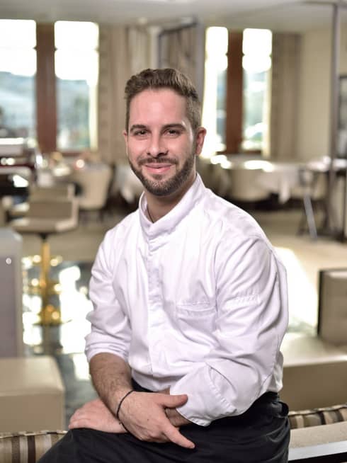 Portrait photo of Quadrum Sous Chef Christian de Nadai