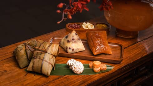 A rice dumpling bundle set