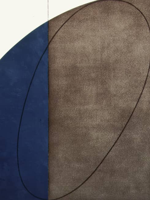 ?Curved Plane / Figure I? (1994) by Robert Mangold