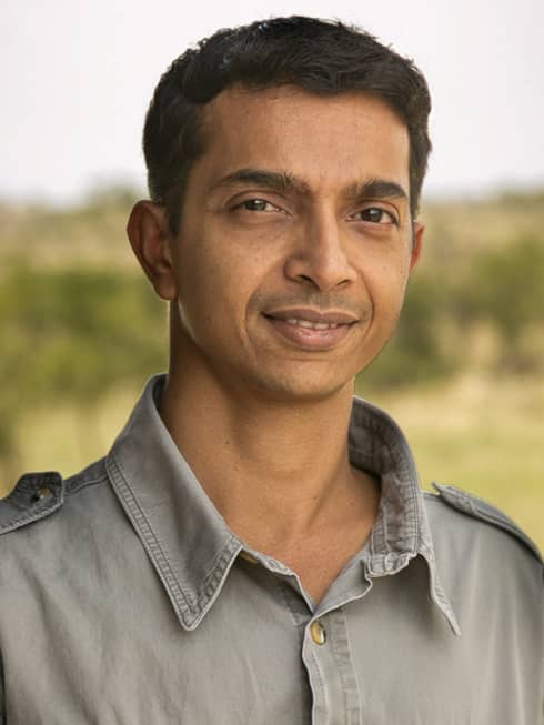Portrait photo of resident yogi Sajeesh Pazhayidath Pillai