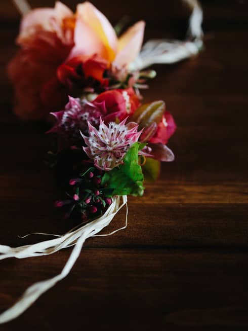 Lei flower crown