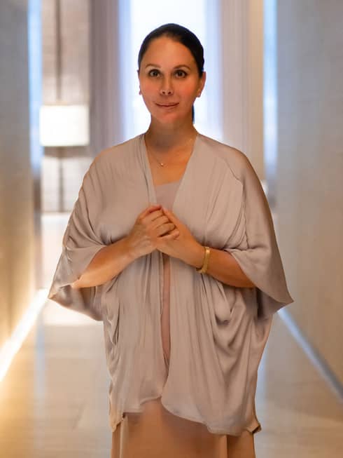 Portrait of resident healer Michelle Pirret