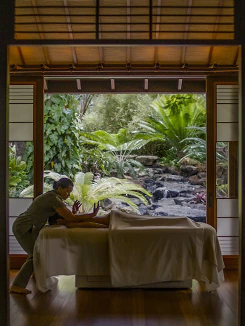 Spa hale at Sensei Lanai, A Four Seasons Resort