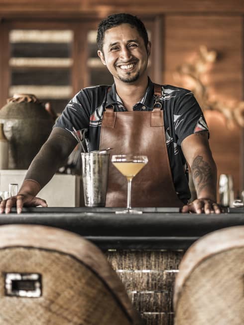 Head Bartender Sufian Mahmoud