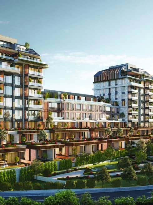 Rendering of residence exterior