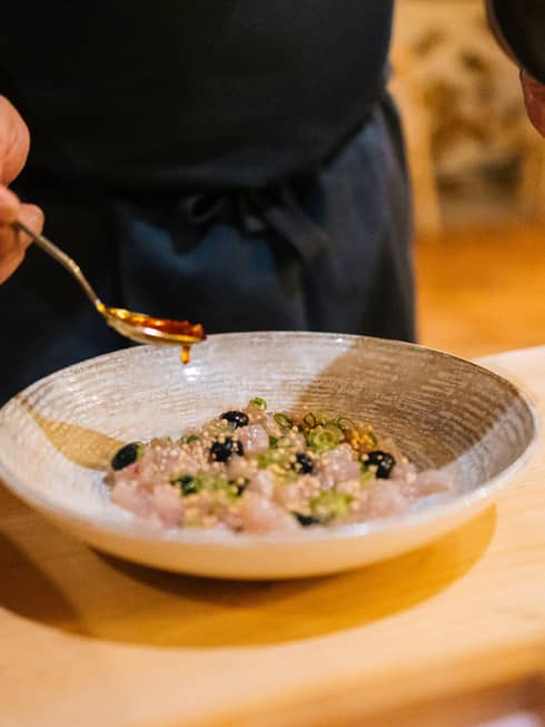 Mina's Fish House dish