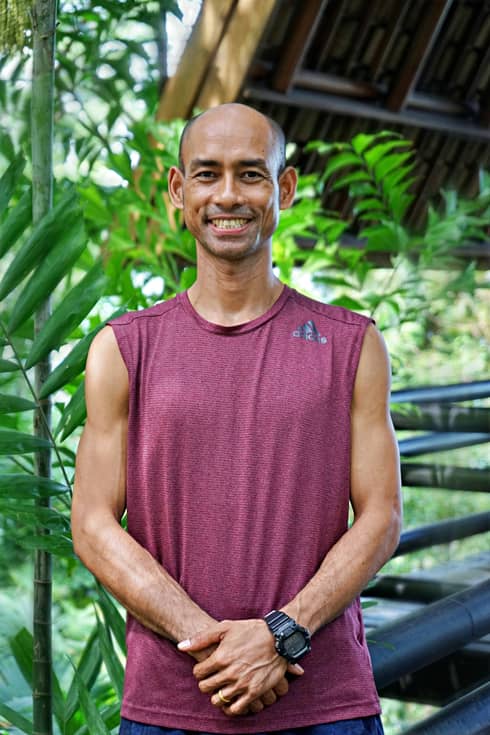 Yoga master Sanya Tugwun