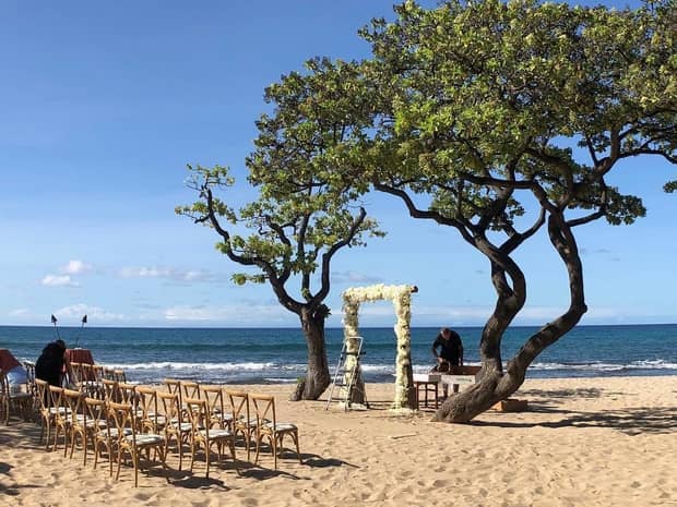 Hualalai Wedding Hawaii Four Seasons Resort Hualalai
