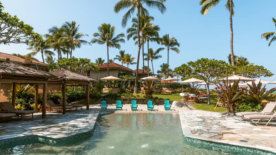 Kids pool at Hawaiian resort